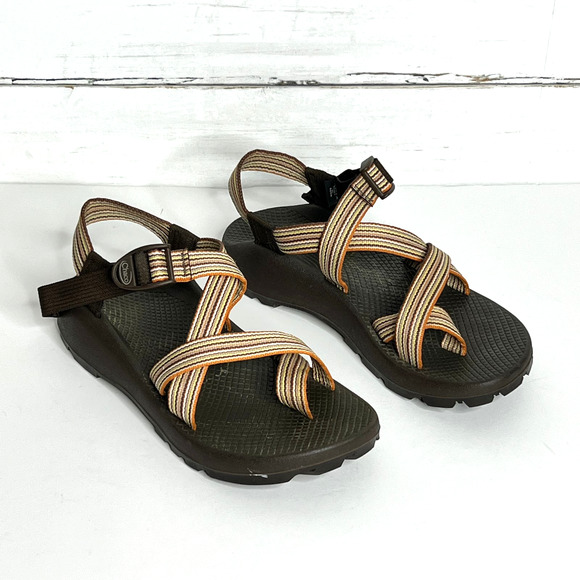 Chaco Shoes - Chaco Z2 Unaweep Multi Brown Sandals Shoe Size 8